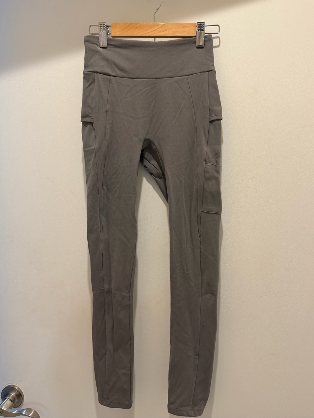Gymshark Gray Women's High-Waist Pocket Leggings